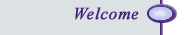 welcome button